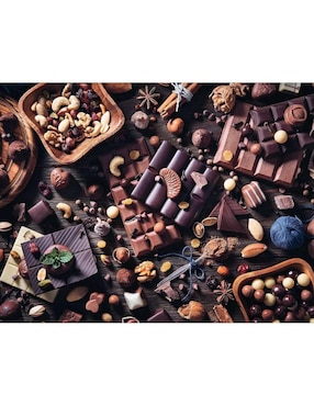 Rompecabezas Postres Paraíso de chocolate Ravensburger 2000 piezas