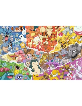 Rompecabezas Videojuegos Pokémon Allstars Ravensburger 5000 piezas