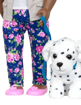 Cachorro Dalmata con accesorios Our Generation