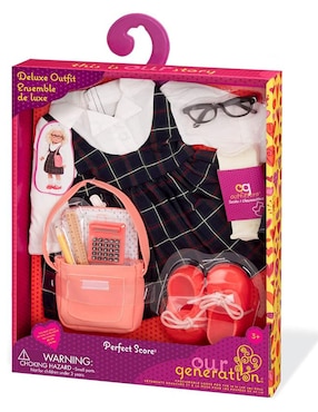 Ropa y accesorio de muñeca Our Generation Perfect Score