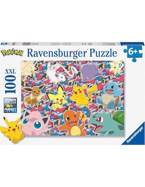 Rompecabezas Videojuegos Pokémon XXL Ravensburger 100 piezas