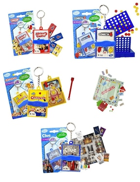 Monopoly, Conecta 4, Clue, Adivina Quien, Operación Hasbro