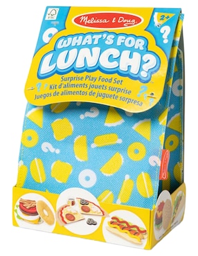 Kit de alimentos sorpresa Melissa & Doug ¿Qué hay para comer? juego recreativo unisex