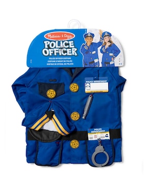 Disfraz Oficial de Policía Melissa & Doug juego de rol para niños