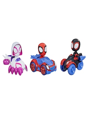 Set Figuras Acción Articuladas Spider-Man Spidey And His Amazing Friends Marvel