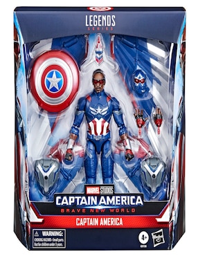 Figura de acción articulada Capitán América legend Marvel