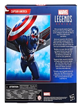 Figura de acción articulada Capitán América legend Marvel