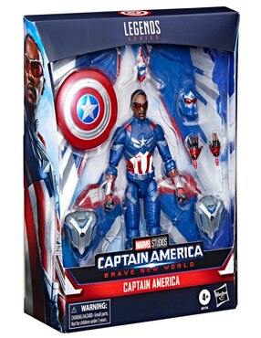Figura de acción articulada Capitán América legend Marvel