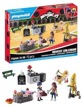 Playmobil Miraculous Calendarios De Adviento: Miraculous Pícnic En París 71344