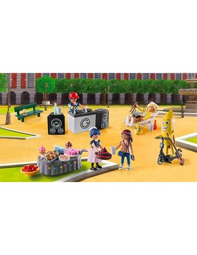 Playmobil Calendarios de Adviento: Miraculous pícnic en París