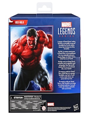 Figura de acción articulada Captain America Brave New World Red Hulk deluxe Marvel