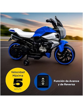 Moto montable Little Monkey recargable