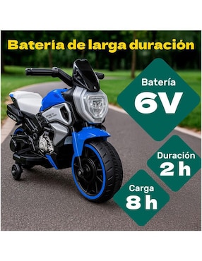 Moto montable Little Monkey recargable