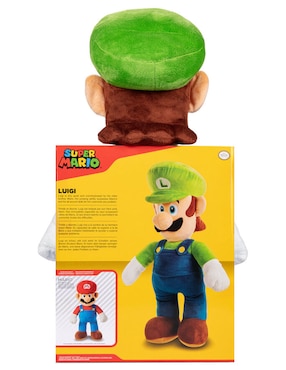 Peluche de Luigi Humano Jakks Pacific de 50 cm