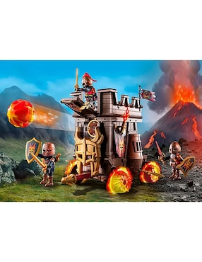 Playmobil Novelmore Pm Battle Wagon With Fire Cannon 71643