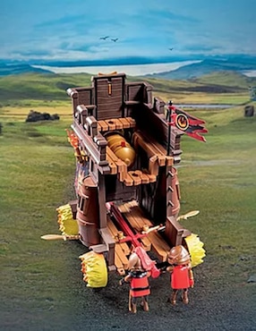 Playmobil Novelmore Pm Battle Wagon With Fire Cannon 71643