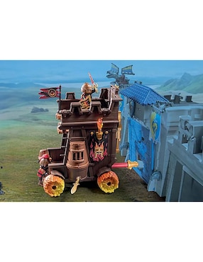 Playmobil Novelmore Pm Battle Wagon With Fire Cannon 71643