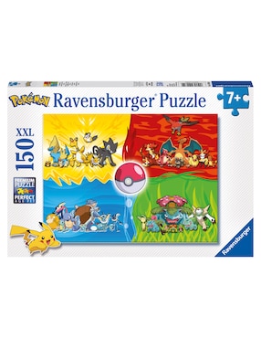 Rompecabezas Pokémon Typen Ravensburger 150 piezas