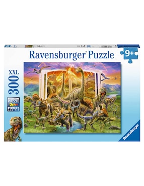 Rompecabezas Enciclopedia de los Dinosaurios Ravensburger 300 piezas