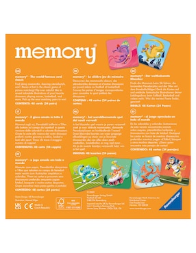 Memory Ravensburger Dinosaurs Sports