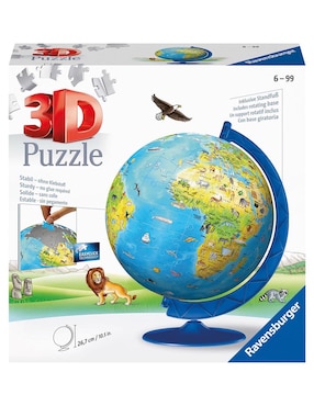 Rompecabezas Globo terraqueo Ravensburger 180 piezas