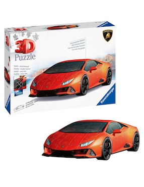 Rompecabezas vehículos Lamborghini Huracán Evo Ravensburger 108 piezas