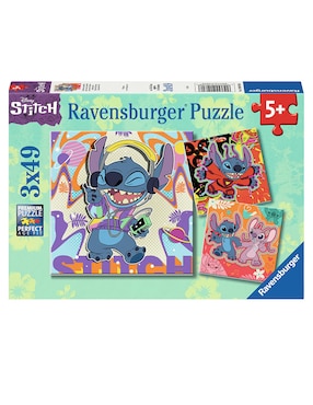 Rompecabezas Stitch Puzzle Ravensburger 144 piezas