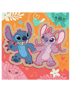 Rompecabezas Stitch Puzzle Ravensburger 144 piezas