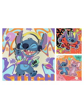 Rompecabezas Stitch Puzzle Ravensburger 144 piezas