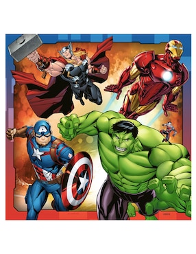 Rompecabezas Superhéroes Ravensburger 144 piezas