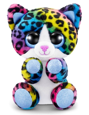 Peluche de Gato Coco Cones Dotty Rainbow de 26 cm