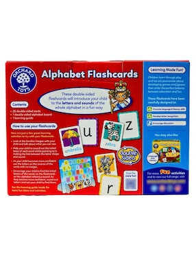 Alphabet Flashcards Orchard Toys