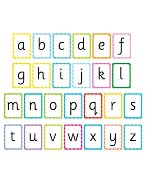 Alphabet Flashcards Orchard Toys