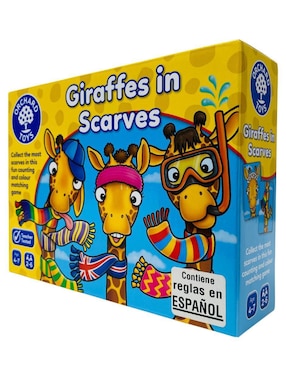 Giraffes in scarves Orchard Toys