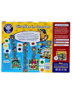 Giraffes in scarves Orchard Toys