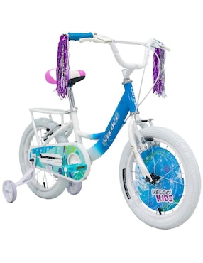 Bicicleta infantil Veloci rodada 16 para niña