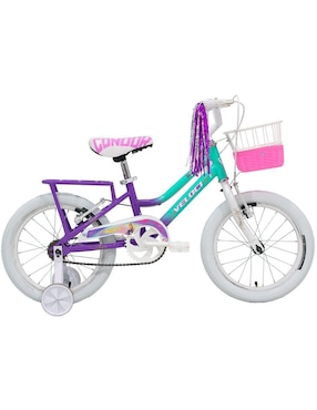 Bicicleta Infantil Veloci Rodada 16 Infantil Unisex