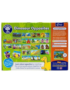 Dinosaur Opposites Orchard Toys