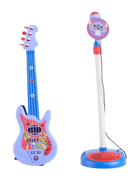 Set guitarra y micrófono Reig Disney Stitch
