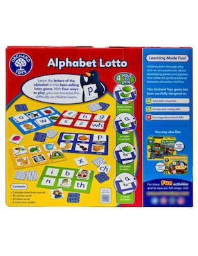 Alphabet Lotto Orchard Toys
