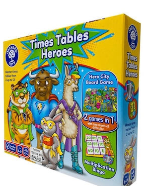 Times Tables Heroes Orchard Toys