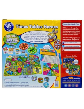 Times Tables Heroes Orchard Toys