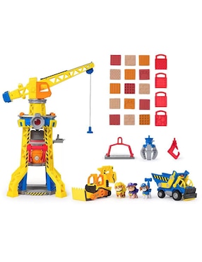 Spin Master Rubble & Crew Grúa Torre1785071 Ultimutt Barkyard Rubble Crew Kinetic Sand