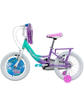 Bicicleta infantil Veloci rodada 16 para niña