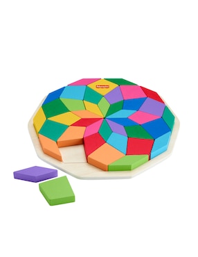 Rompecabezas Geométrico Mandala Fisher Price 40 piezas