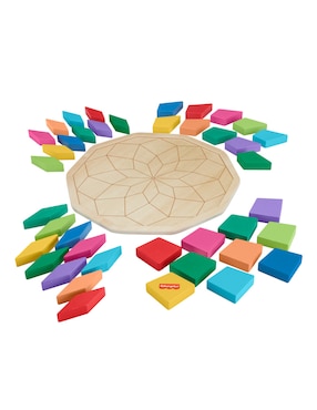 Rompecabezas Geométrico Mandala Fisher Price 40 piezas