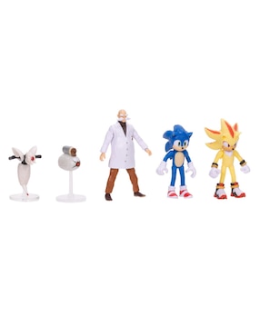 Set figuras acción Sonic The Hedgehog 3 Movie Collection Jakks Pacific