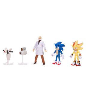 Set figuras acción Sonic The Hedgehog 3 Movie Collection Jakks Pacific