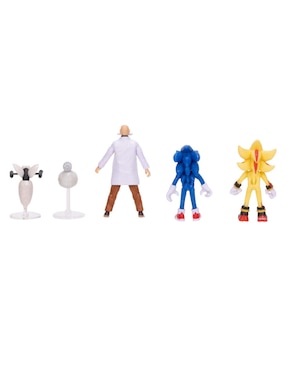 Set figuras acción Sonic The Hedgehog 3 Movie Collection Jakks Pacific