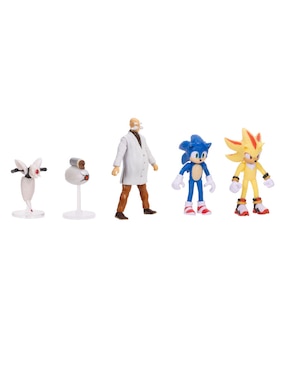 Set figuras acción Sonic The Hedgehog 3 Movie Collection Jakks Pacific